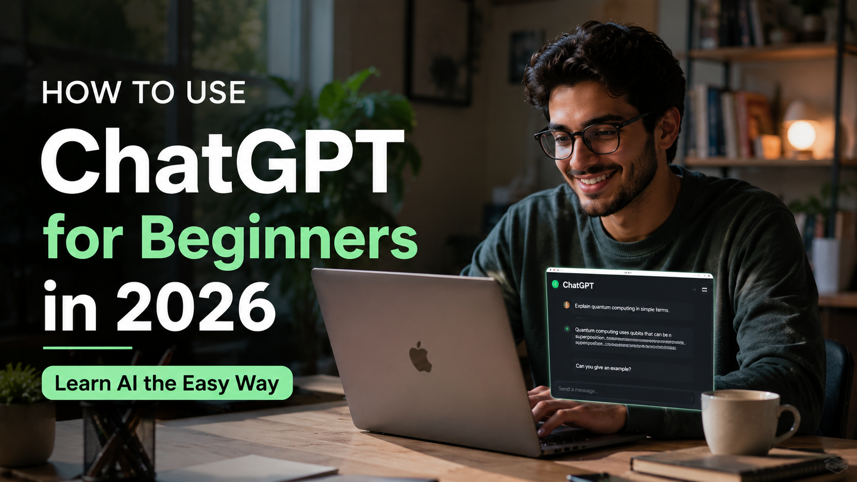 How to Use ChatGPT for Beginners in 2026: A Complete Step-by-Step Guide