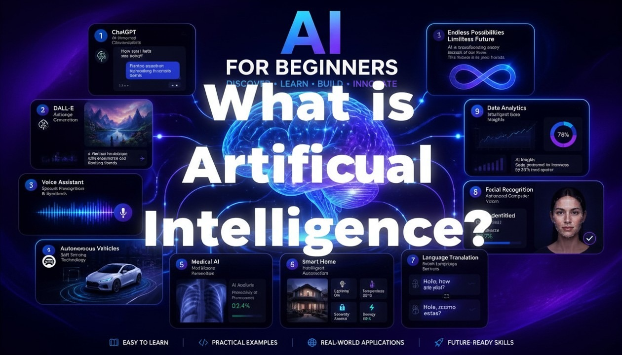 What Is Artificial Intelligence? A Beginner-Friendly Guide