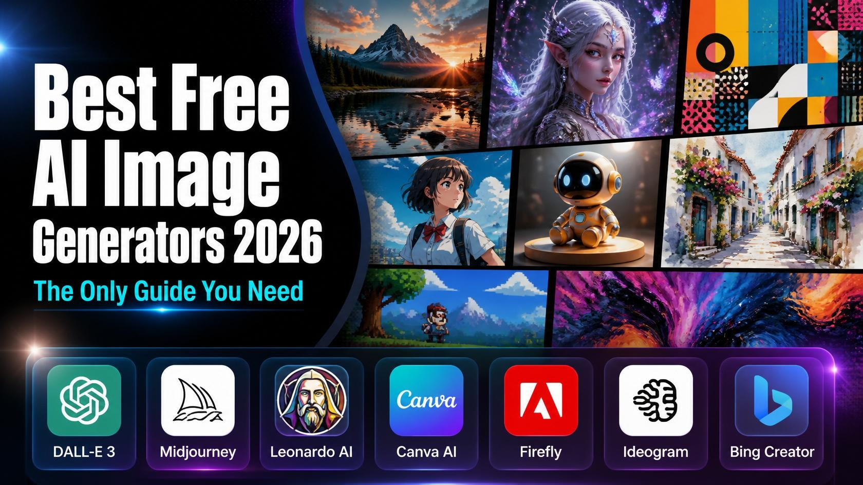Best Free AI Image Generators in 2026