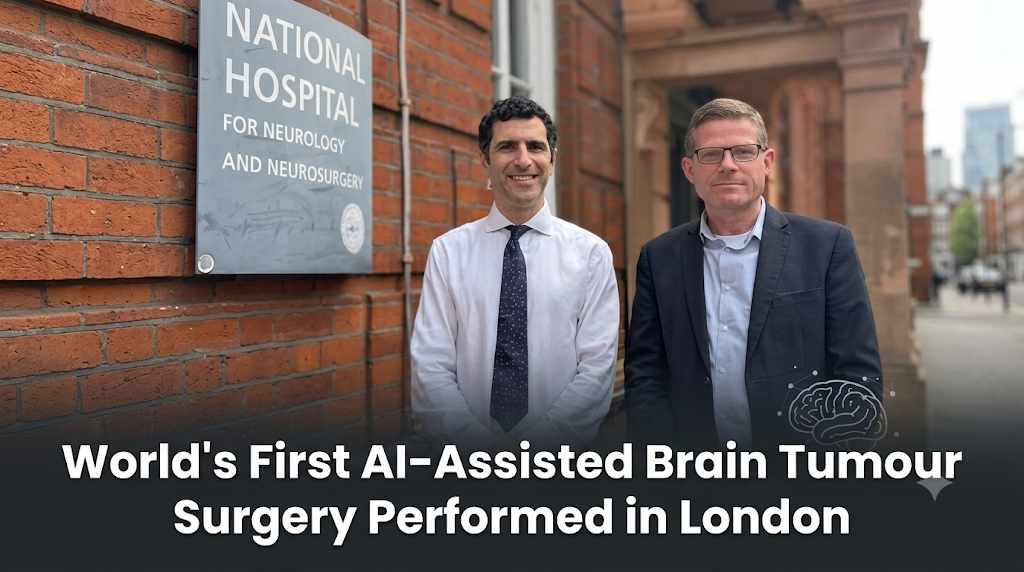 UK Surgeons Use AI to Guide Brain Tumour Removal in World-First Operation